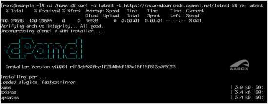 cpanel-installation-started-on-console.gif