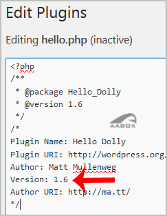 wp-plugin-edit-hellodolly-version.gif